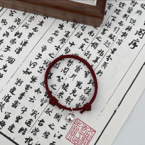 Tibetan Red Rope Bracelet Light Luxury Minority Woven Exquisite Carrying Strap Girls Bracelet Lucky Bracelet Couple Student Gift