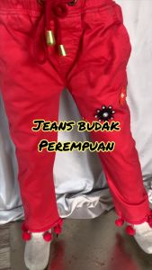 MURAH : SELUAR JEANS BUDAK PEREMPUAN SIZE 2-6 GIRLS JEANS DENIM SELUAR BUDAK JEANS RAYA BUDAK KIDS PANTS