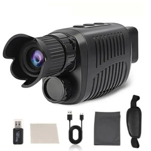 Search Full Darkness 300m Monocular Night Vision Device 1080P HD Infrared Camera 5X Digital Light Zoom Hunting Telescope Outdoor
