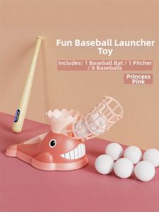 JOYLONG | Automatic Baseball Launcher Toy for Children Indoor Use