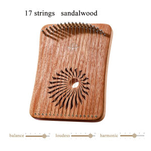Hluru Lyre 31 Strings Thumb Kalyre 17 Strings Finger Harp Wood Creative Finger Lyre Beginner Musical Instrument