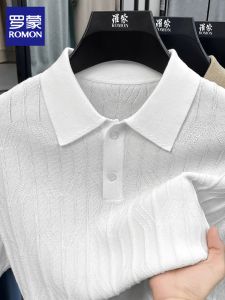 ROMON | Summer Cool Feeling Knit Polo Shirt