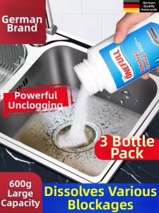 Powerful Kitchen Grease Removal Toilet Unclogging Powder