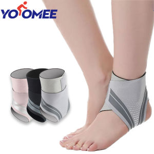 Yoomee 1 chiếc bảo vệ mắt cá chân giữ ấm mắt cá chân thoáng khí hỗ trợ mắt cá chân thể thao Nhẹ Chạy Bộ đá bóng bóng rổ nam nữ