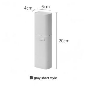 Travel Mouthwash Cup Washing Cup Toothbrush Toothpaste Storage Box Travel Portable Teeth Brushing Cup Travel Washing Set