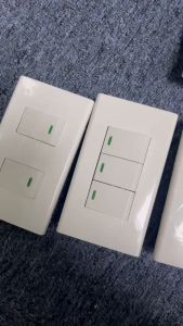 ชุดปลัฐบางประมาณ พร้อมหน้ากาก/บล็อคลอย สวิต/เต้ารับปลั๊กไฟ สินค้าพร้อมส่ง