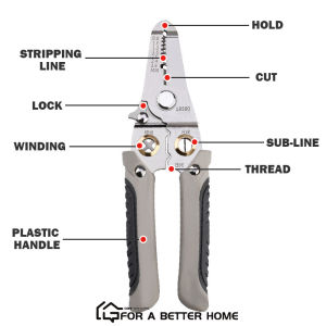 Kìm cắt dây điện đa năng cho thợ điện  Kìm cắt dây điện đa năng cho thợ điện 9 trong 1 hàng Nhật chất lượng caoElectrical pliers multifunction