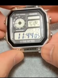 Metal Watch Case Compatible with AE1200 AE1300 WS-1600H-1A Glass Lens Alloy Material Matte Finish Watch Accessories Gift Tool Included