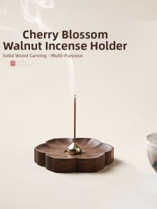 Solid Wood Incense Holder