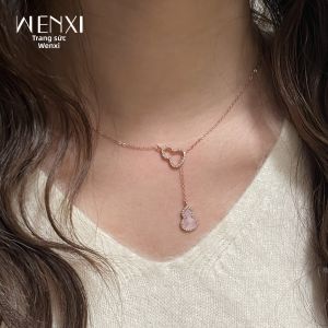 WENXI | Dây Chuyền Mới Elegante Nhẹ Điều Chỉnh Được