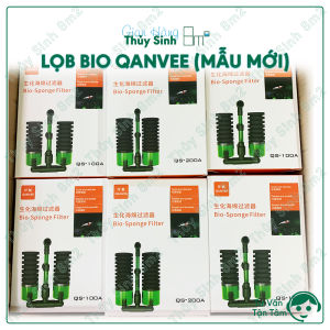 (Mới) Lọc BIO QANVEE QS 100A QS 200A Lọc Vi Sinh Hồ Tép Hồ Cá Guppy | 8m2