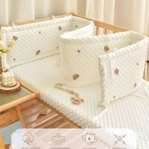 Insular | Anti collision Pad Baby Bed Bumper Crib Cot Protection Detachable Cradle Protector Children Room Decoration Allow Custom Size
