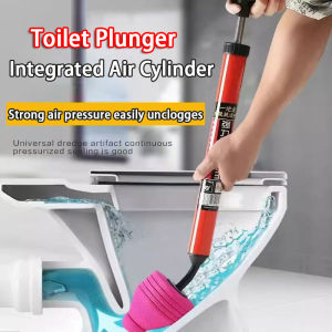 Toilet Plunger Clog Remover Quickly Home Toilet Sewer Unclogger High Pressure Drain Clog Remover 360°Rotation Sewer Dredging Pipe Plunger Cleaner Pam Jamban Sumbat 马桶疏通器