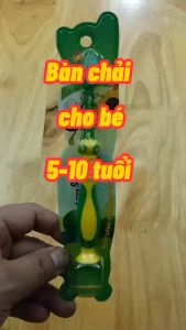 Bàn chải đánh răng cho bé bàn chải đánh răng trẻ em AquaStar  bàn chải lông mềm hình con ong có đế hít công nghệ Hàn Quốc