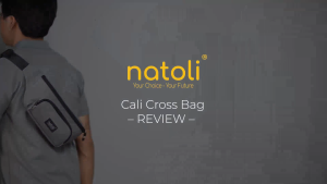 Túi bao tử nam nữ chính hãng NATOLI nhiều ngăn chống nước thời trang cao cấp - Cali Cross Bag T14