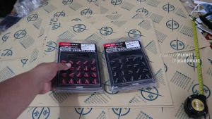 Rave Rays Mur Roda Racing Mobil Lugnut Max Guard Universal