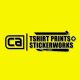 CA TSHIRTPRINTS & STICKERWORKS