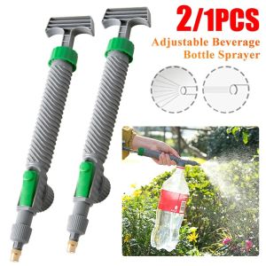 High Pressure Air Pump Manual Sprayer Adjustable Drink Bottle Spray Head Nozzle Garden Watering Tool Sprayer Agriculture Tools Adjust Trolley Gun Nozzle Sprinkler Agricultural Manual Spray Watering Head High Pressure Spray Nozz