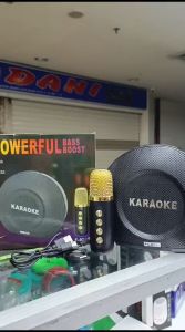 COD~Speaker Bluetooth Free Mic Wearless Karaoke SUPER BASS Fleco 920K