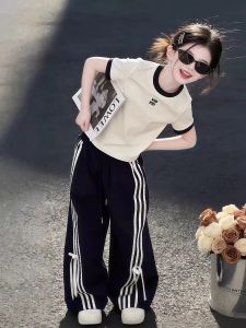 BUBBLECHICKEN | Cute Korean Style Girl Summer Sportswear Set