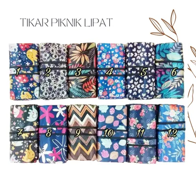 Tikar Piknik Lipat Karpet piknik ukuran 200x150