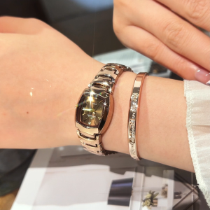 OPK Jam Tangan Wanita Anti Air Original Rantai Stainless Steel Anti Karat Luxury Square Watch Women