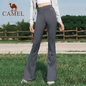 Cameljeans Sun Protection Yoga Pants for Women Summer Tight Breathable Slim Fit Sports Flared Pants
