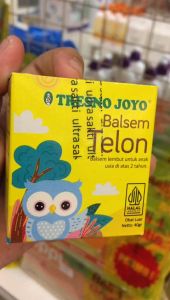 Balsem Telon Tresno Joyo 40gr - Mengandung Oleu Feniculi, Camphora, Eucalyptus Oil, dan Menthol - Meringankan Gejala Pilek dan Batuk untuk Bayi dan Anak (Usia 6 Bulan ke atas) (IMPORT)