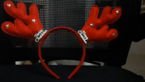 Băng đô cài tóc sừng tuần lộc hóa trang lễ giáng sinh - Phụ kiện hóa trang Noel