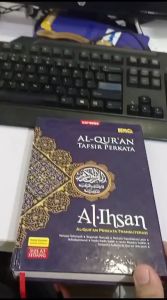 BEST SELLER AL-QURAN TAFSIR PERKATA AL IHSAN TRANSLITERASI A5