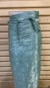 Set Selendang Rok Songket Elegan dengan Motif Floral & Geometris