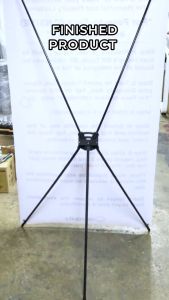 DPS X Banner Stand 2 x 6 ft. Tarpaulin Stand Banner Stand Advertising Stand