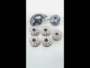 Domestic Sewing Machine Shuttle Hook Bobbin Case+5 Bobbins Sewing Machine Parts