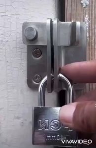 CHỐT GÀI CỬA CÂY GẠT CHẤT LIỆU INOX DẦY LOẠI LỚN PHỤ KIỆN CỬA SẮT CỬA GỖ NHÔM. TN0574