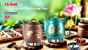 Siêu sắc thảo dược nam bắc đa năng Gali 3.3 lít 450w nấu canh dưỡng sinh cháo súp chè nhanh chậm theo nhu cầu tặng 2 vòng sứ giúp cô đặc nước Alate store