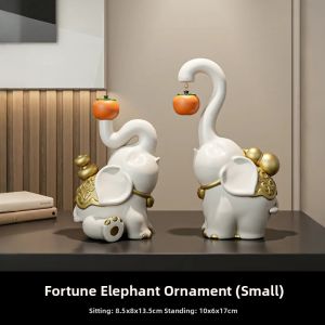 Prosperity Symbol Lucky Elephant Decorative Ornaments