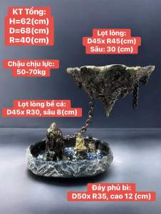 Siêu Đảo Bay - Chậu trồng bon sai Avatar Decor thích hợp cho trang trí phòng khách và nội thất