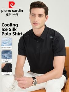 Pierre Cardin | Áo Polo Mỏng Lụa Băng Giá Hè