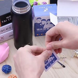 Disposable Lens Defogging Cleaning Wipes Glasses Lens Rearview Mirror Anti-fogging Cleaning Wipes Glasses Lens Defogging Cleaning Wipes Tisu Pembersih Penyahfog Cermin Mata