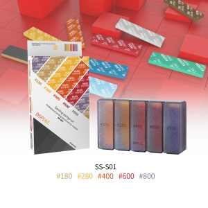 DSPIAE #180~#2500 Sanding Sponge Set Professional Sanding Equipment For Modeler Gundam Hobby DIY Sandpaper Sanding and Polishing
