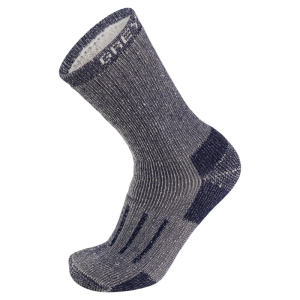 GREY PREPARER | Thermal Antibacterial Merino Wool Hiking Socks Mid-Calf