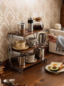Multi-layer Foldable Storage Rack Organizer