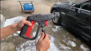 [FNQ] Short Pendek Gun 28CM Spray Nozzle KARCHER K4 K5 K3 DELUXE PREMIUM HR BASIC HIGH PRESSURE WASHER CLEANER WATERJET Car Wash TURBO ADJUSTABLE KARCHER K 3 K 4 K 5 K5 K4 POWER CONTROL MINI TRIGGER FOAM BOTTLE SOAP  READY STOCK