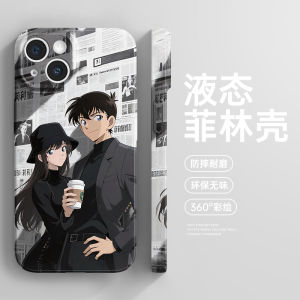 Mancar Anime Detective Phone Case for OPPO FindX8s New Small Blue Couple Conan K12Plus/11/10X Ultra Hard Film Protection Shell