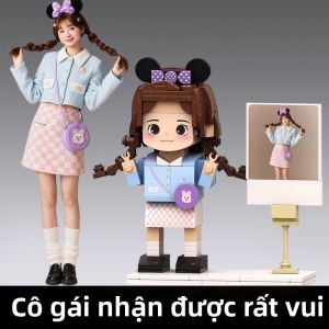 HUPINXIAN | Creative DIY Custom Photo Building Blocks Doll