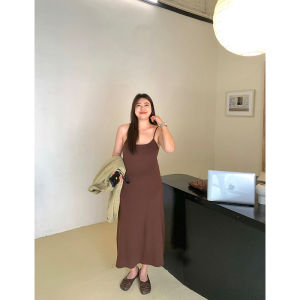 Lin Da Xiaoxiao Weight-Catcher plus Size Suspender Skirt Womens Spring Fancy Bodycon Dress Waist-Tight Slimming Slim Fit Chubby Girls Dress