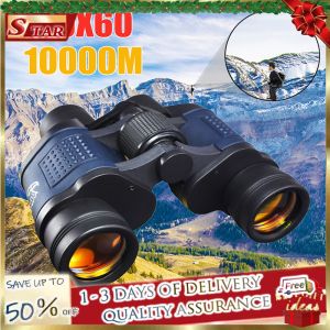 60X60 Binoculars Telescope Long Distance 15000m HD High Power Military Telescope Optical Glass Lens