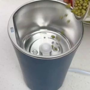 250w Portable Electric Grinder Strong Power Powder Machine For Beans Nuts Seeds Grain Crushing Food Processor Blender 磨粉机研磨机