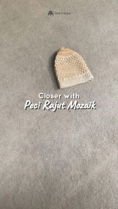 Mirtakids Peci Rajut Mozaik Anak (4 Bulan - 5 Tahun) | Katun Rajut