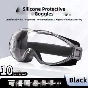 Sand Flying Insect Protection Windproof Dustproof Anti-Fog Compatible Goggles